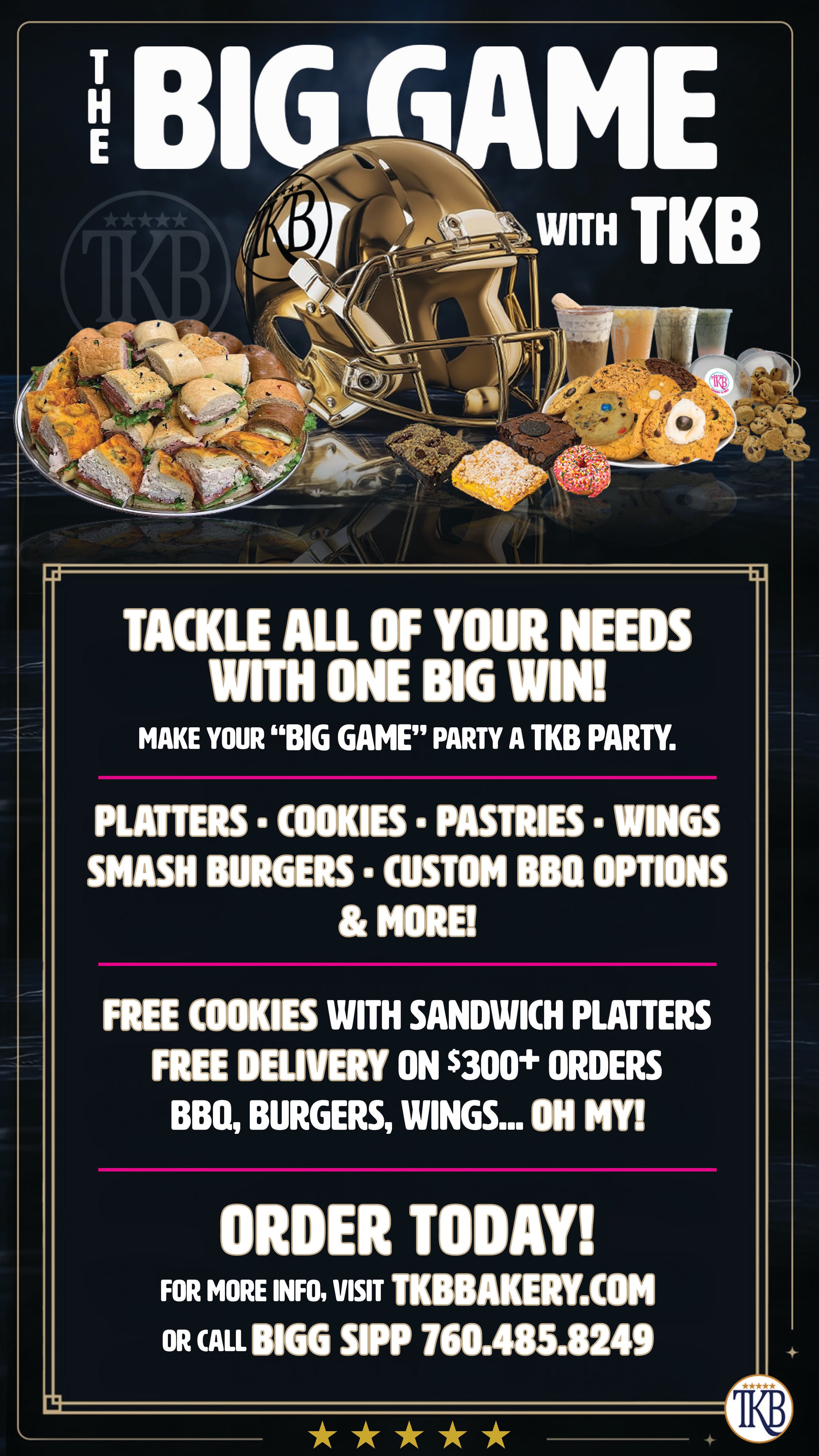 Catering | TKB Bakery & Deli